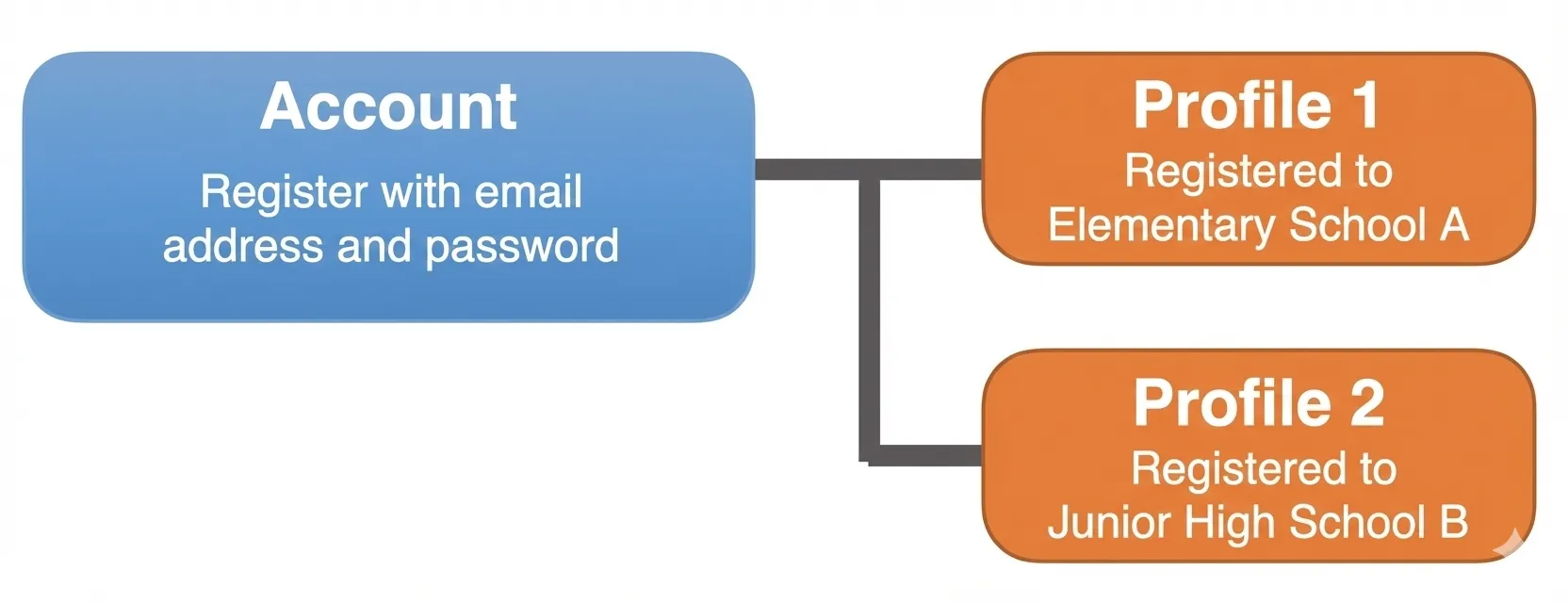 Account overview diagram